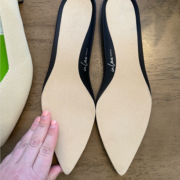 Rothy’s The High Point Sand Stone Size 11.5 NWOT - Picture 6 of 7